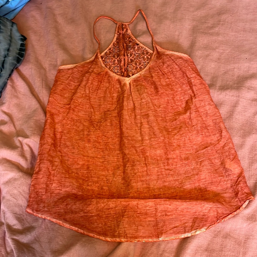 Pink tank top